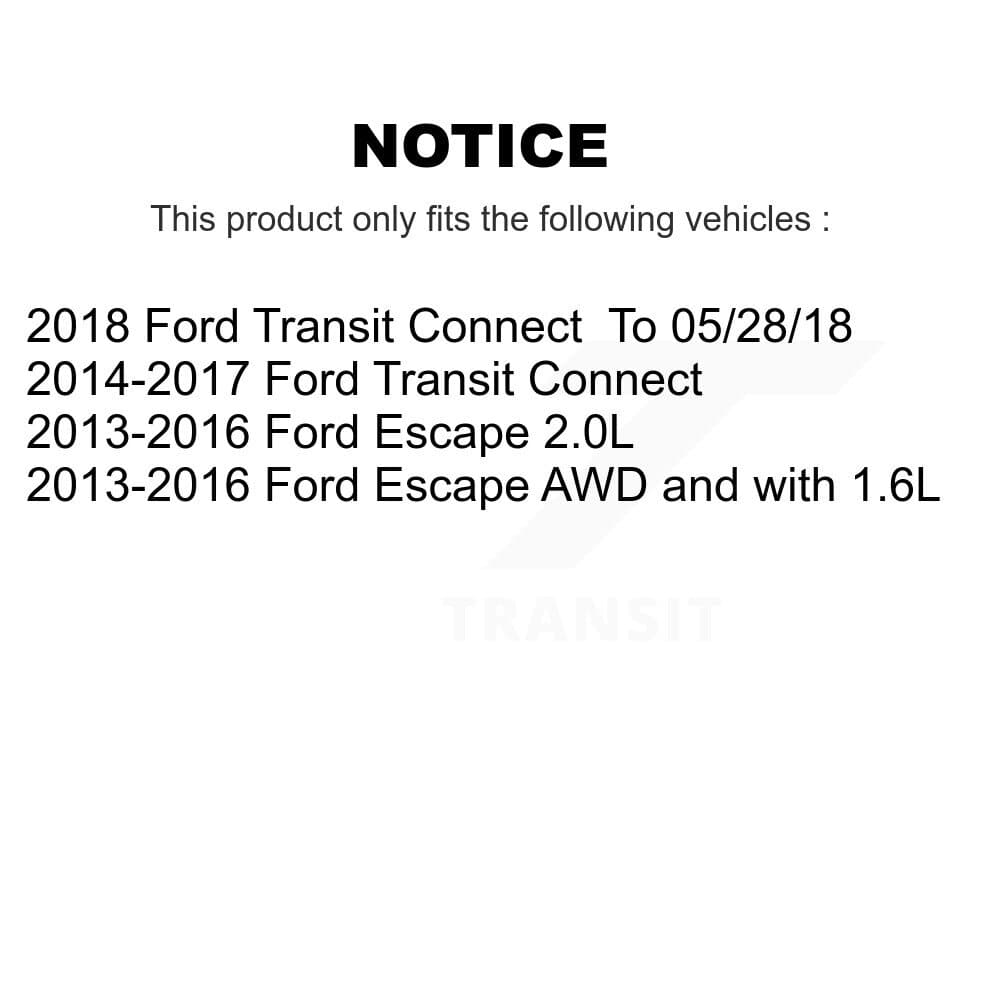 CMX - K8-101488 - Front and Rear Disc Brake Rotor Kits image 13