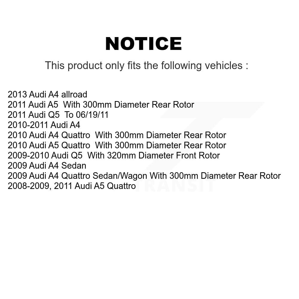 CMX - K8-101552 - Front and Rear Disc Brake Rotor Kits image 13