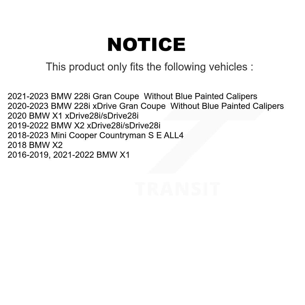 CMX - K8-101648 - Front and Rear Disc Brake Rotor Kits image 13