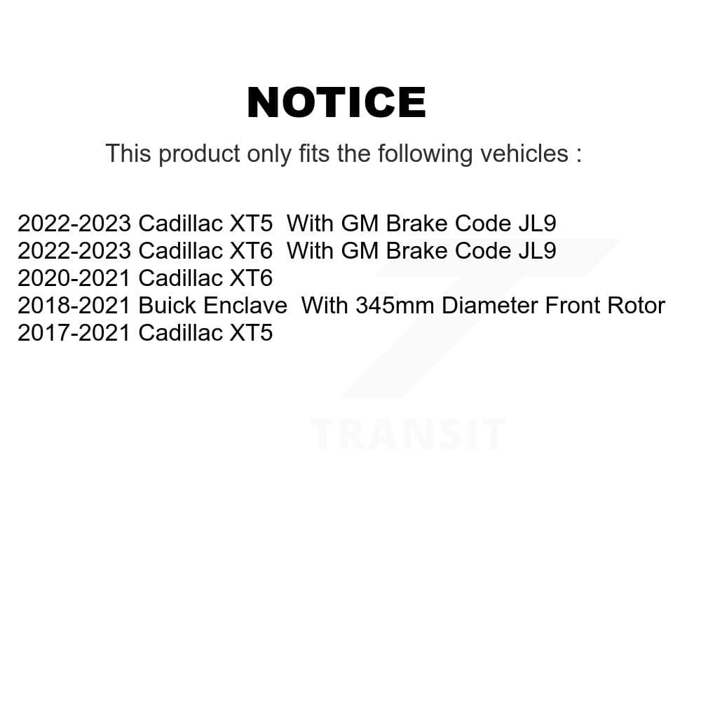 CMX - K8-101658 - Front and Rear Disc Brake Rotor Kits image 13