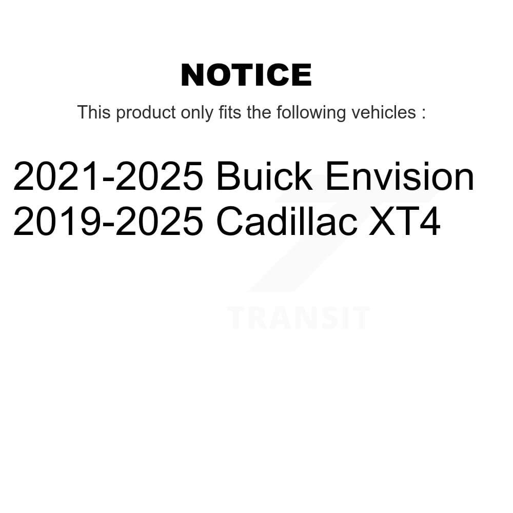 CMX - K8-101673 - Front and Rear Disc Brake Rotor Kits image 13