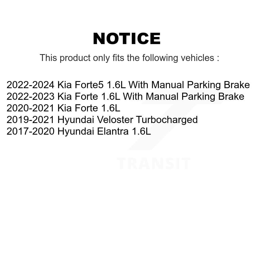 CMX - K8-101712 - Front and Rear Disc Brake Rotor Kits image 13