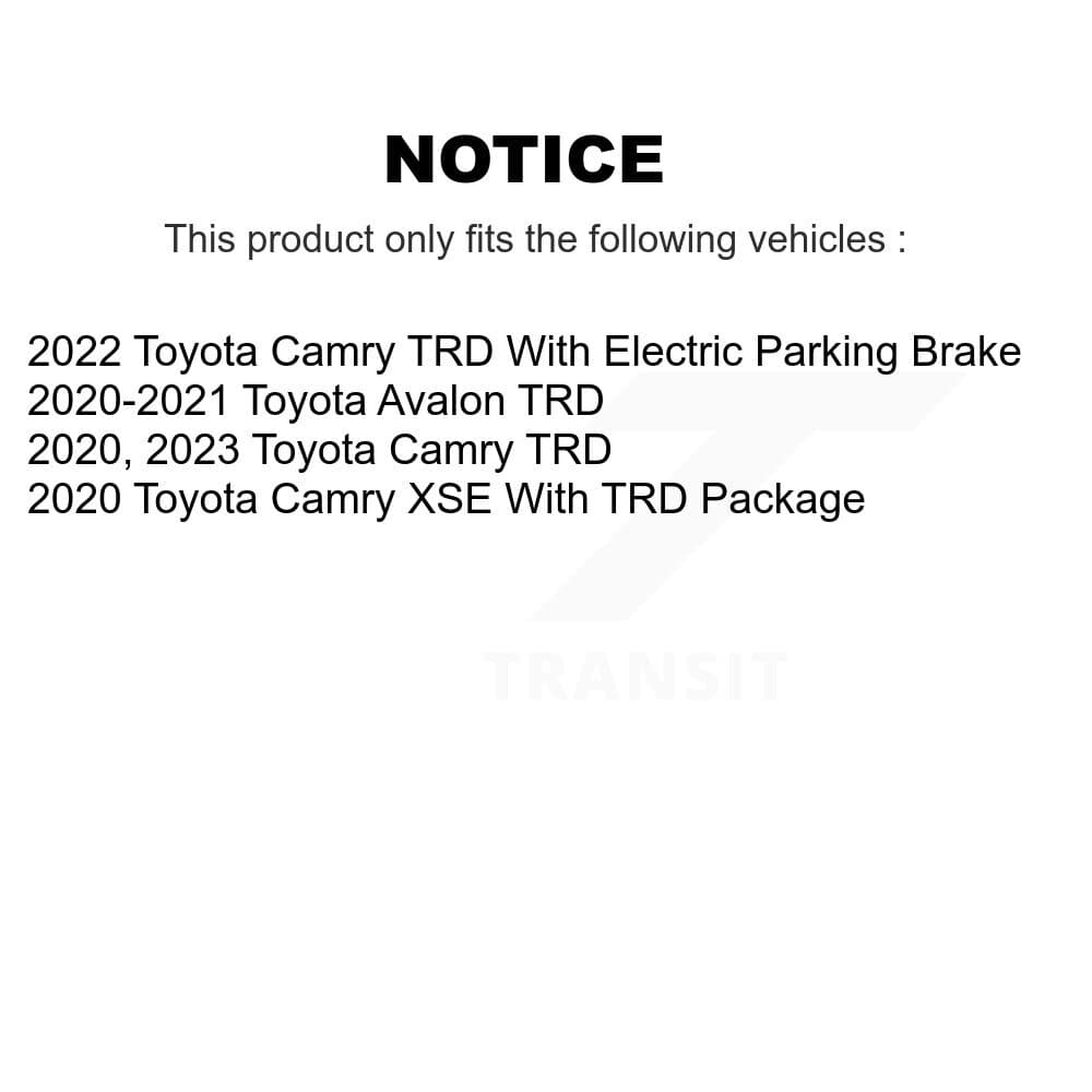 CMX - K8-101714 - Front and Rear Disc Brake Rotor Kits image 13