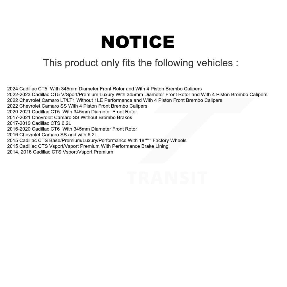 CMX - K8-101742 - Front Disc Brake Rotor Kits image 13