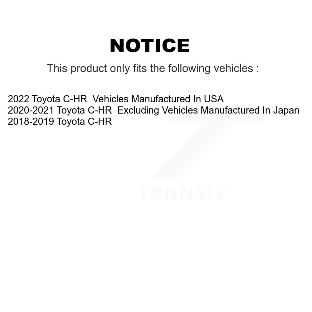 CMX - K8-101776 - Front Disc Brake Rotor Kits image 13