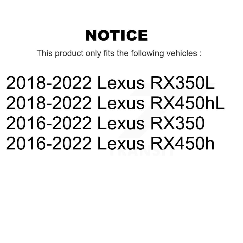 CMX - K8-101788 - Rear Disc Brake Rotor Kits image 13