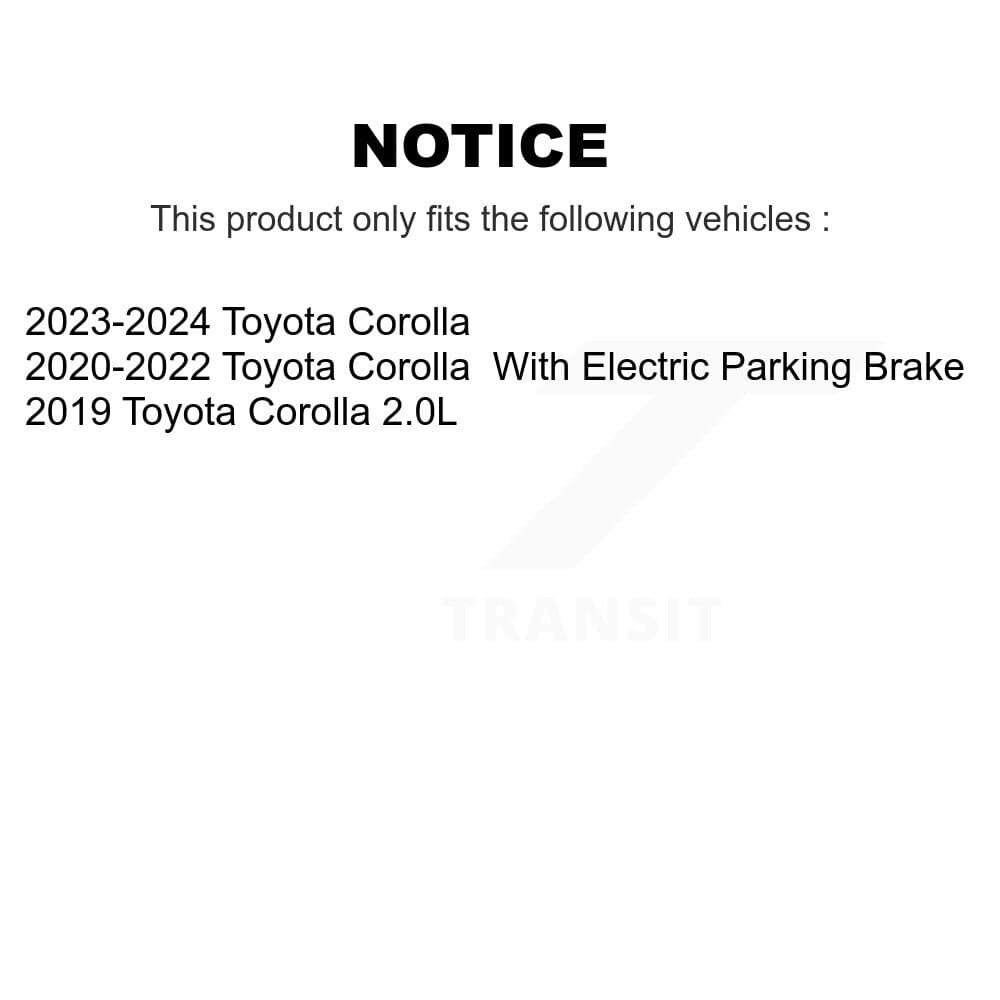 CMX - K8-101801 - Rear Disc Brake Rotor Kits image 13