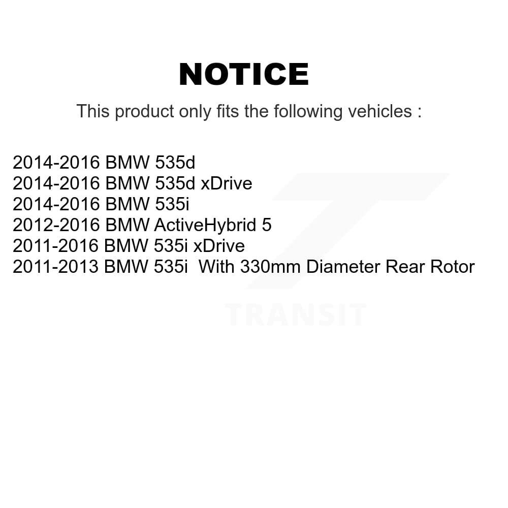 CMX - K8-101803 - Front and Rear Disc Brake Rotor Kits image 13