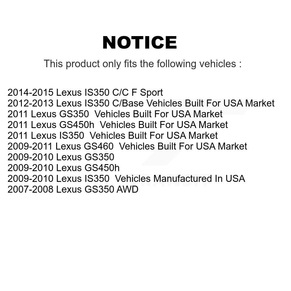 CMX - K8-101824 - Front and Rear Disc Brake Rotor Kits image 13