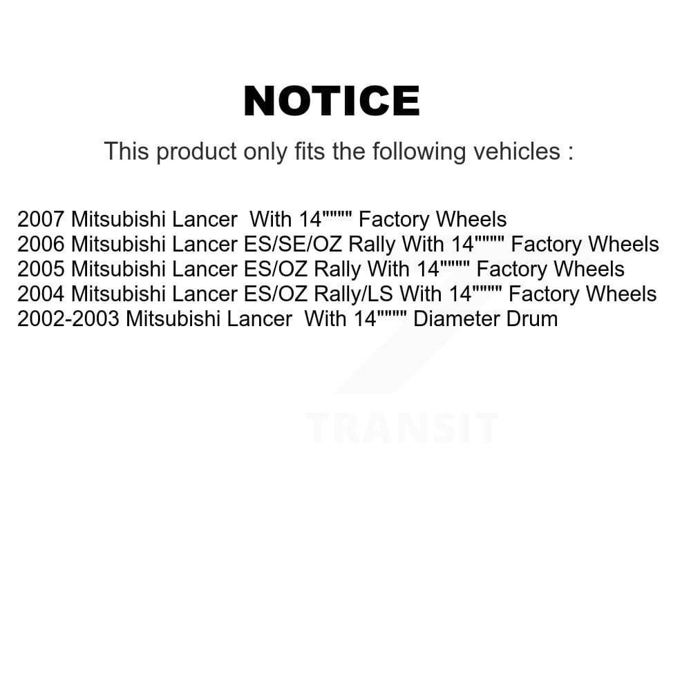 CMX - K8-101921 - Rear Brake Drum Kits image 8
