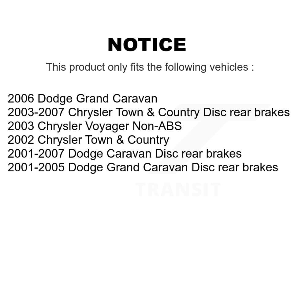 CMX - K8-101960 - Front and Rear Disc Brake Rotor Kits image 19