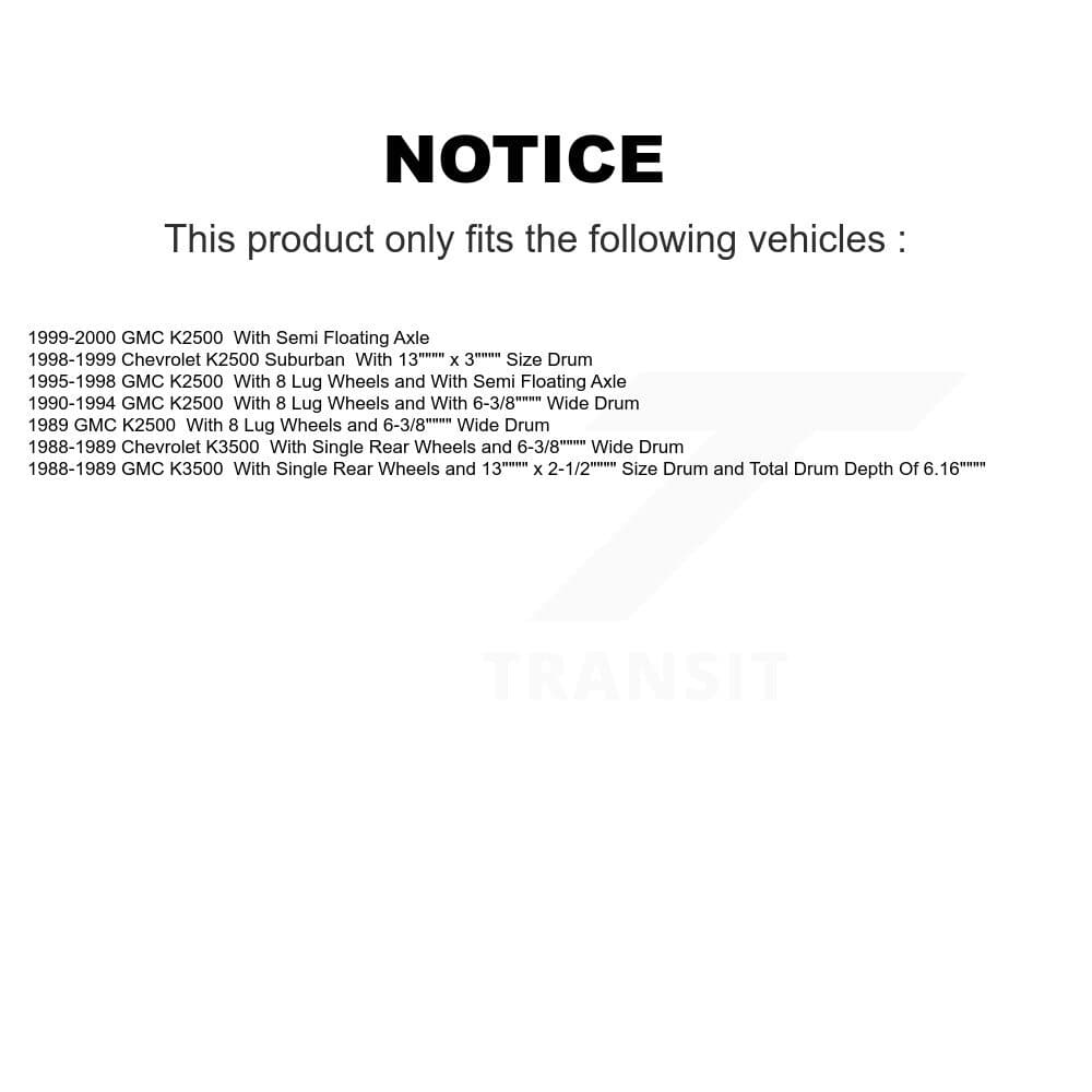 CMX - K8-101967 - Front and Rear Disc Brake Rotor Kits image 19