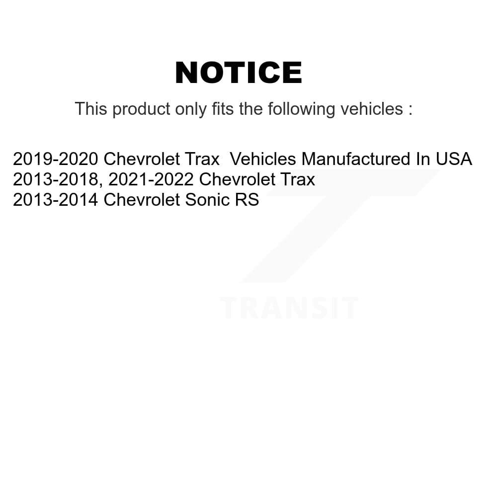 CMX - K8-101971 - Front and Rear Disc Brake Rotor Kits image 19