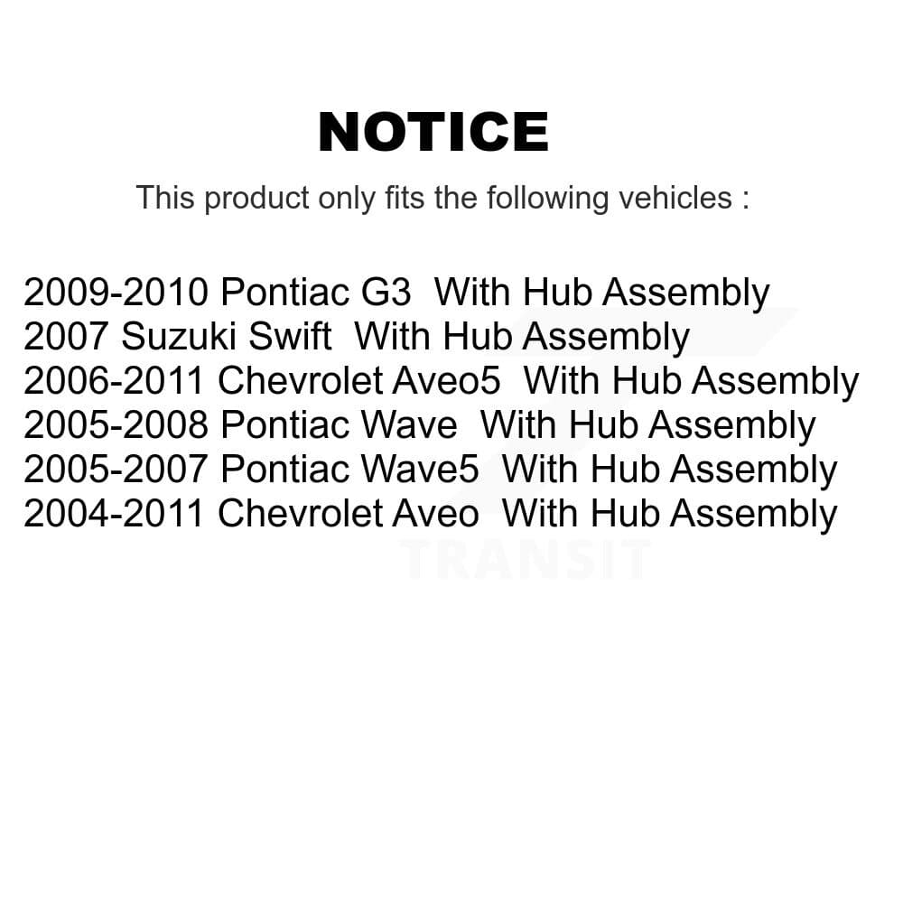 CMX - K8-101976 - Front and Rear Disc Brake Rotor Kits image 19