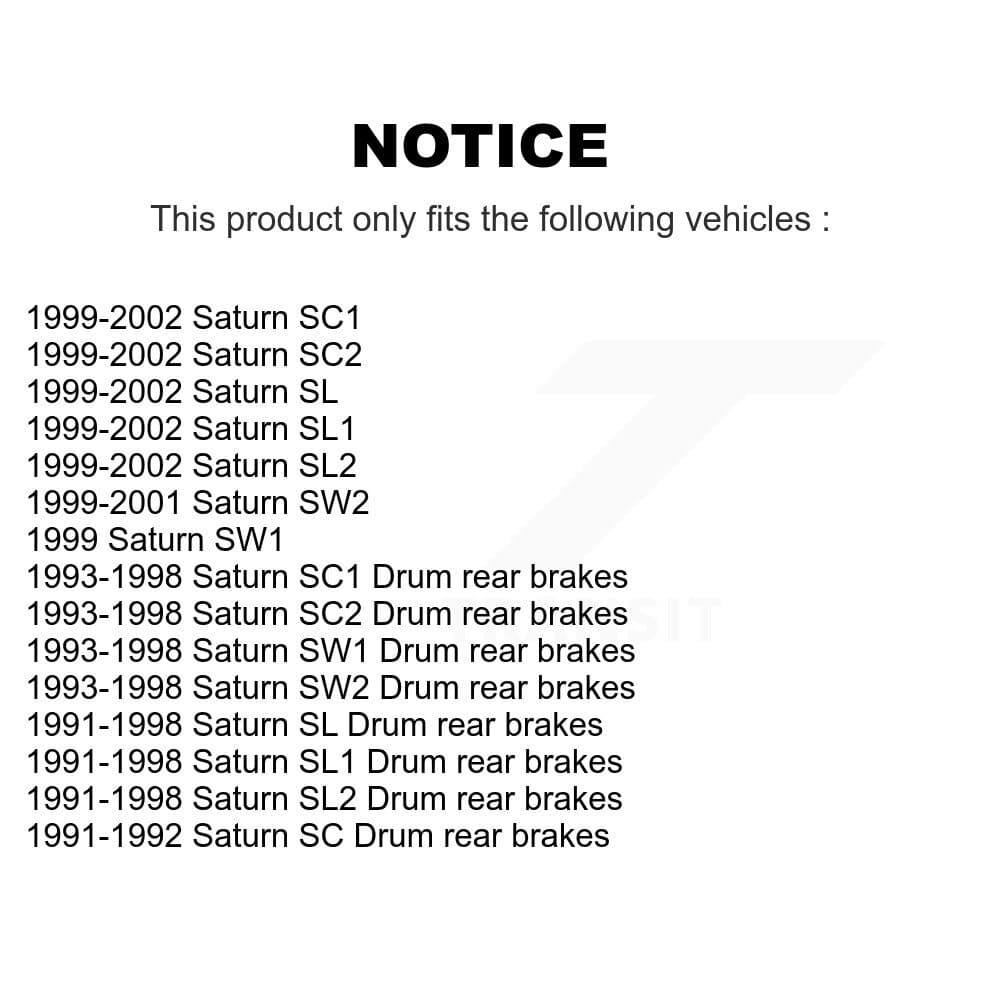 CMX - K8-101988 - Front and Rear Disc Brake Rotor Kits image 19
