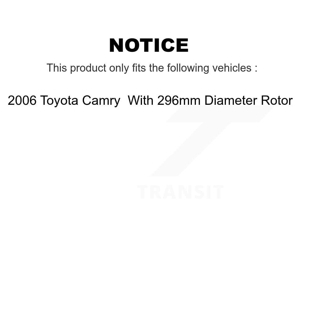 CMX - K8-101993 - Front and Rear Disc Brake Rotor Kits image 19