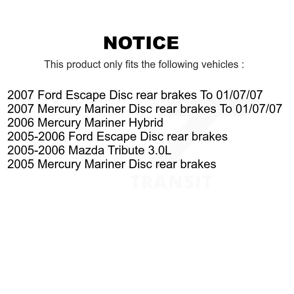 CMX - K8-102006 - Front and Rear Disc Brake Rotor Kits image 19