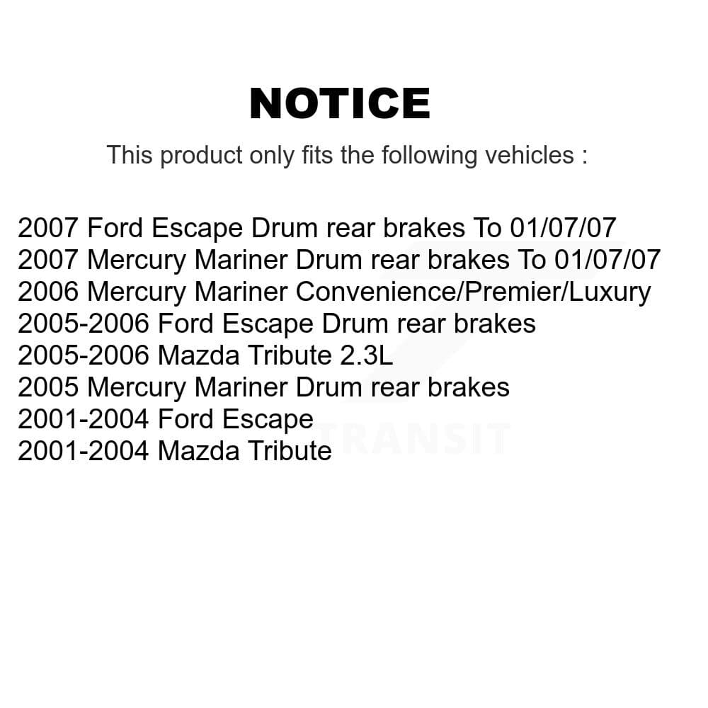 CMX - K8-102007 - Front and Rear Disc Brake Rotor Kits image 19