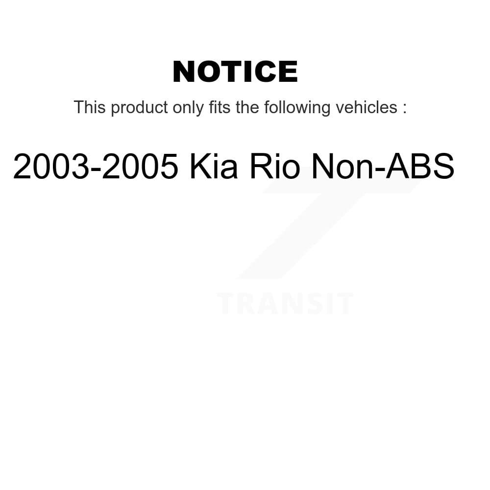 CMX - K8-102026 - Front and Rear Disc Brake Rotor Kits image 19