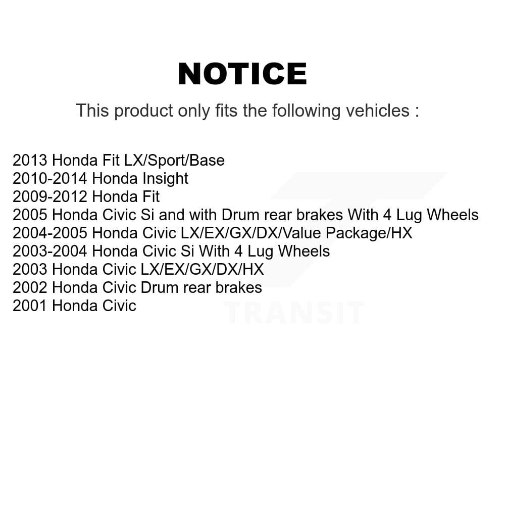CMX - K8-102035 - Front and Rear Disc Brake Rotor Kits image 19