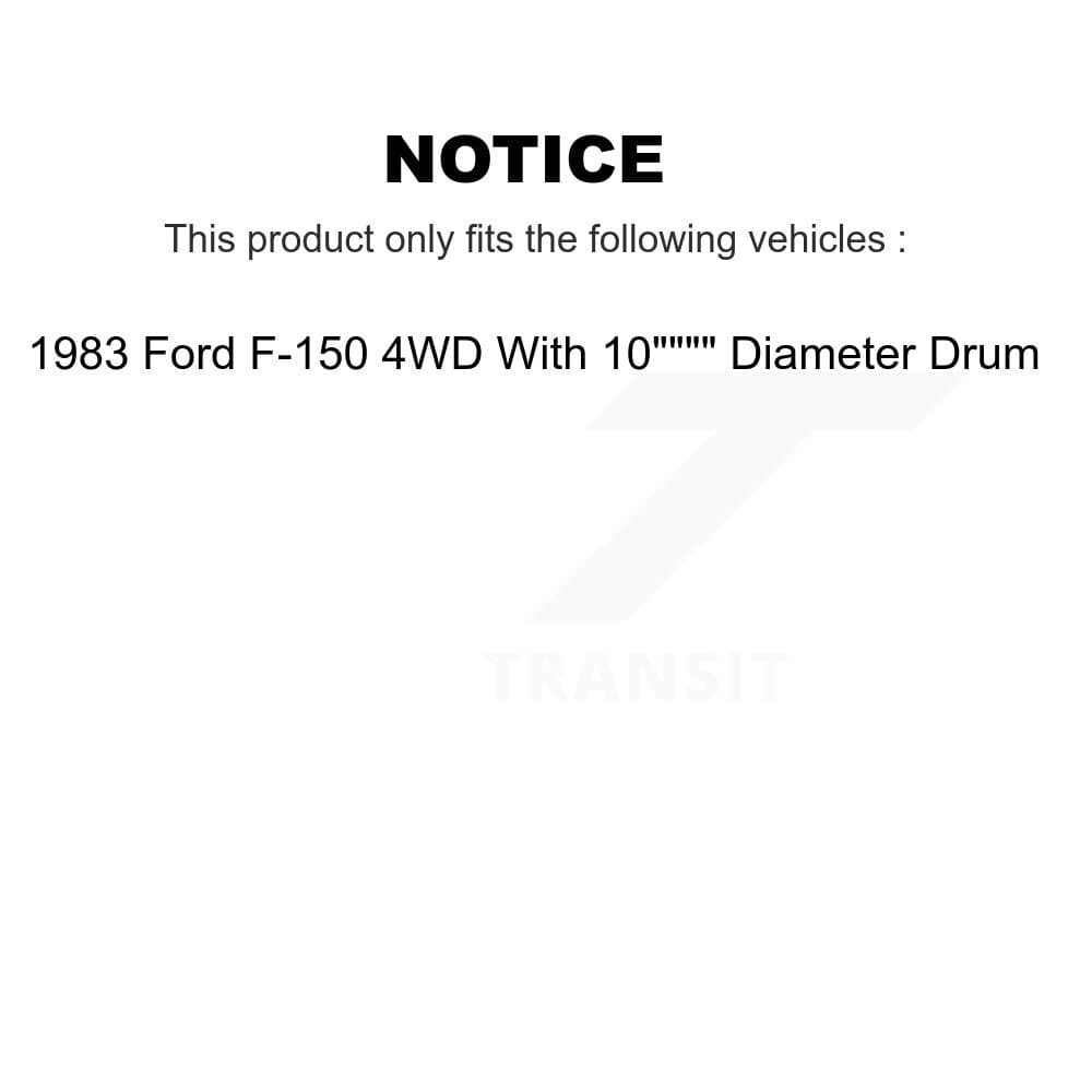 CMX - K8-102048 - Front and Rear Disc Brake Rotor Kits image 19