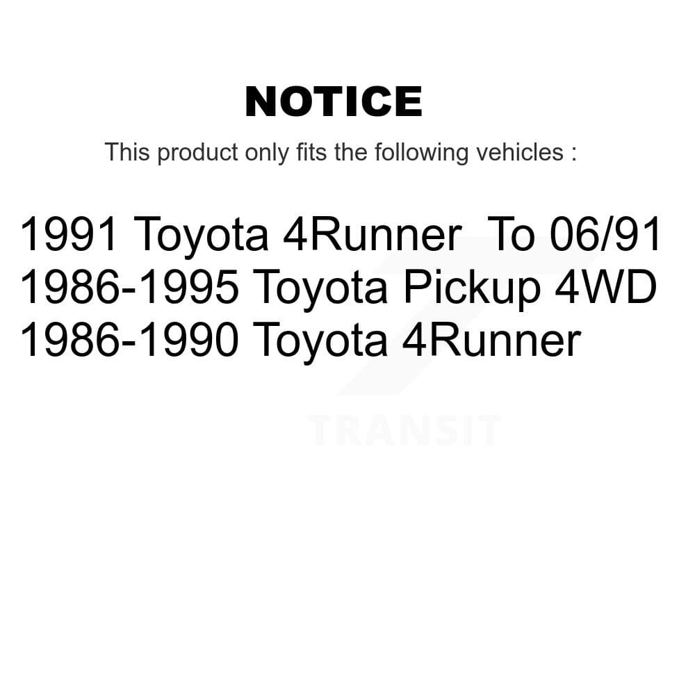 CMX - K8-102066 - Front and Rear Disc Brake Rotor Kits image 19