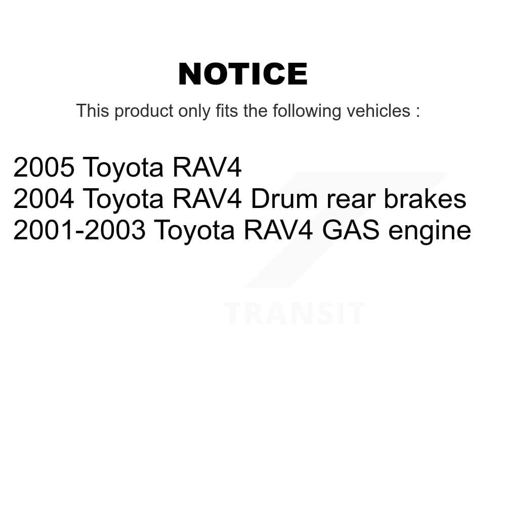 CMX - K8-102079 - Front and Rear Disc Brake Rotor Kits image 19