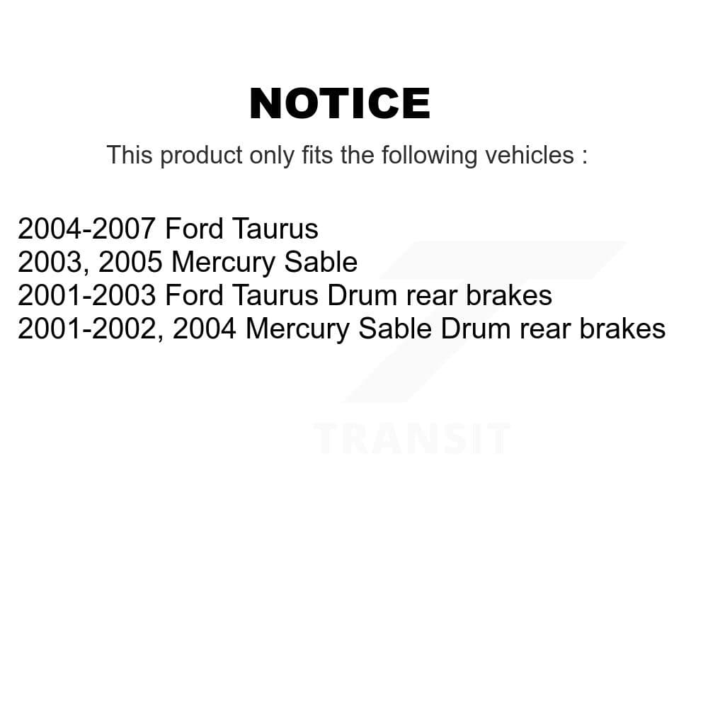 CMX - K8-102085 - Front and Rear Disc Brake Rotor Kits image 19