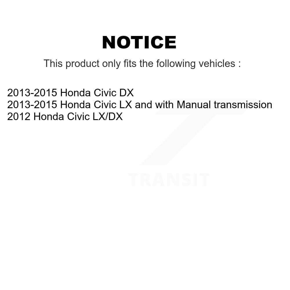 CMX - K8-102091 - Front and Rear Disc Brake Rotor Kits image 19