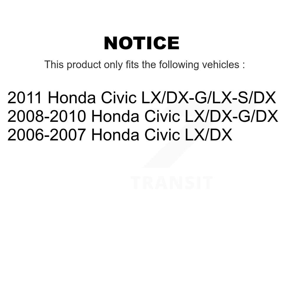 CMX - K8-102095 - Front and Rear Disc Brake Rotor Kits image 19