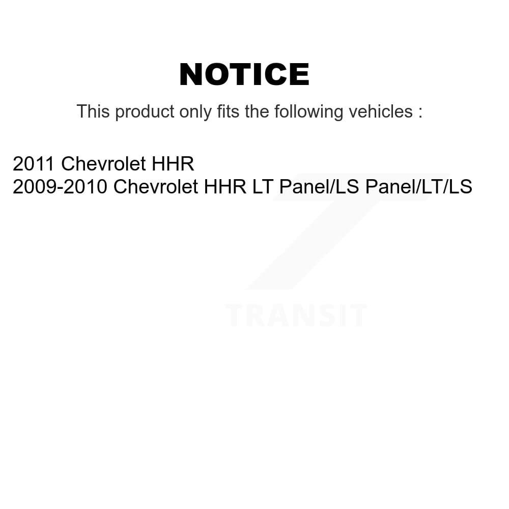 CMX - K8-102111 - Front and Rear Disc Brake Rotor Kits image 19