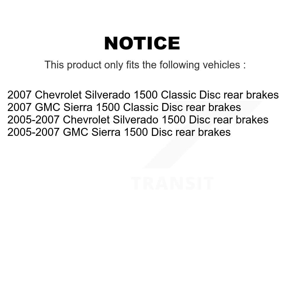 CMX - K8-102117 - Front and Rear Disc Brake Rotor Kits image 19