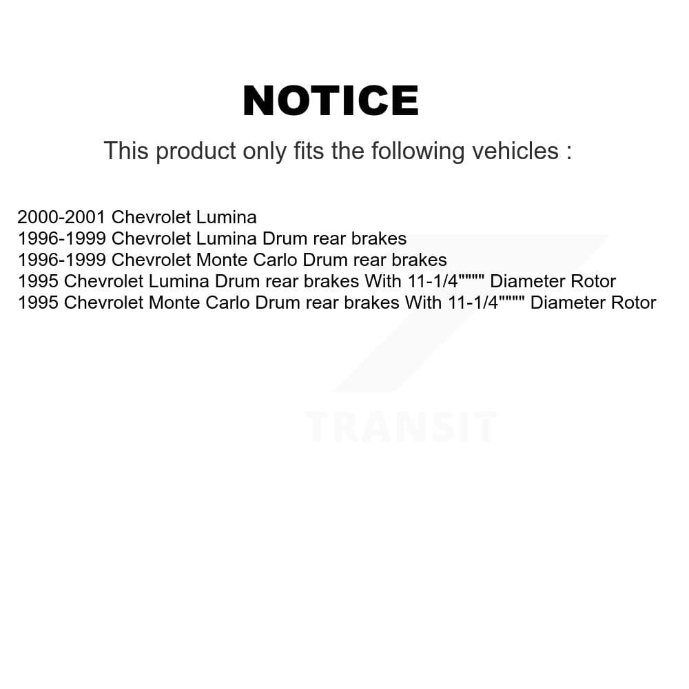 CMX - K8-102133 - Front and Rear Disc Brake Rotor Kits image 19