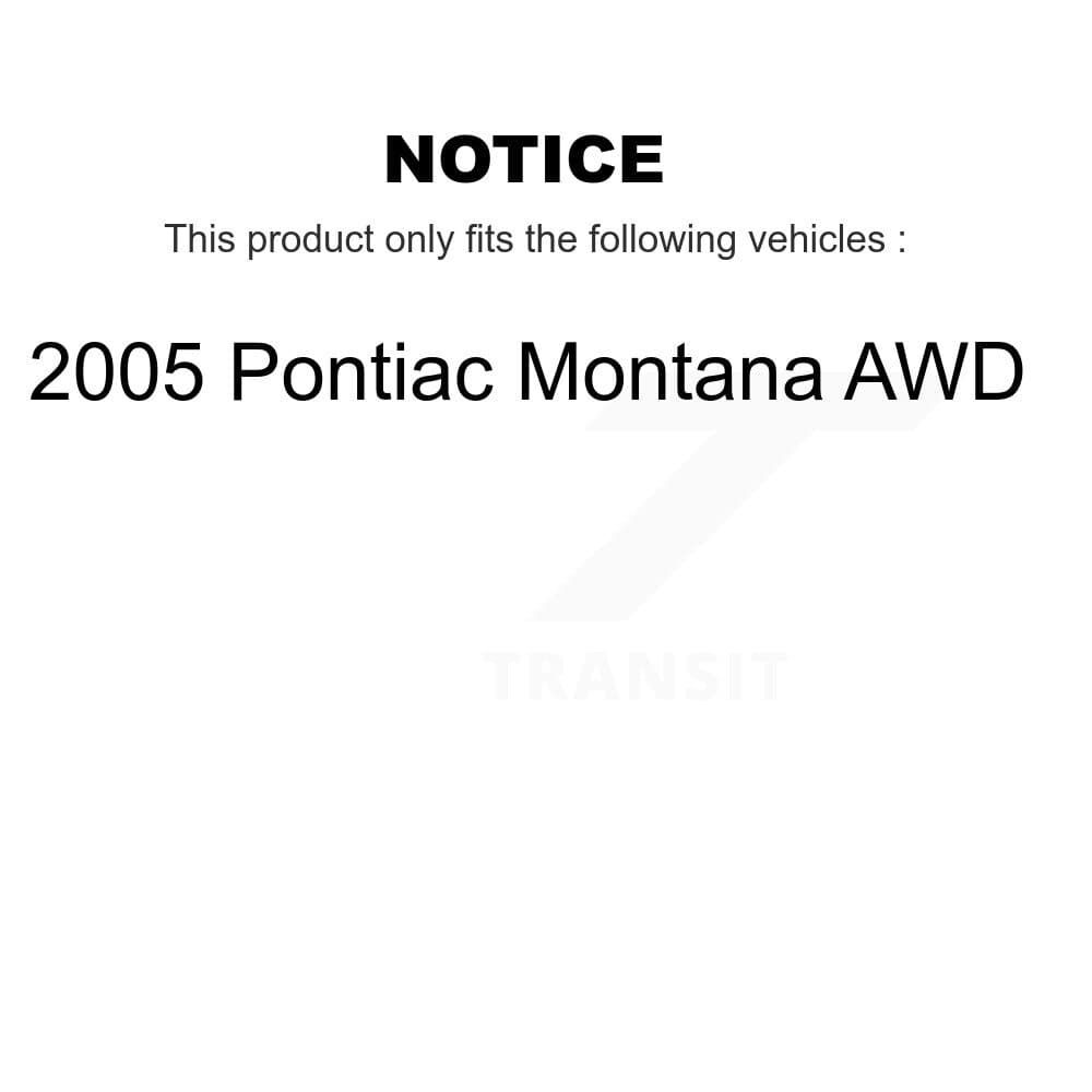 CMX - K8-102136 - Front and Rear Disc Brake Rotor Kits image 19