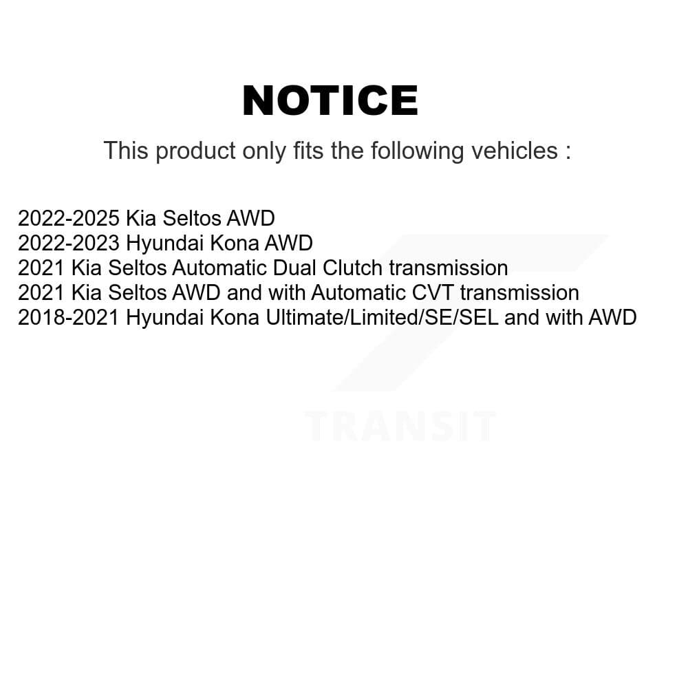CMX - K8-102266 - Front and Rear Disc Brake Rotor Kits image 13