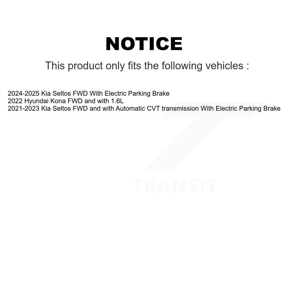 CMX - K8-102267 - Front and Rear Disc Brake Rotor Kits image 13