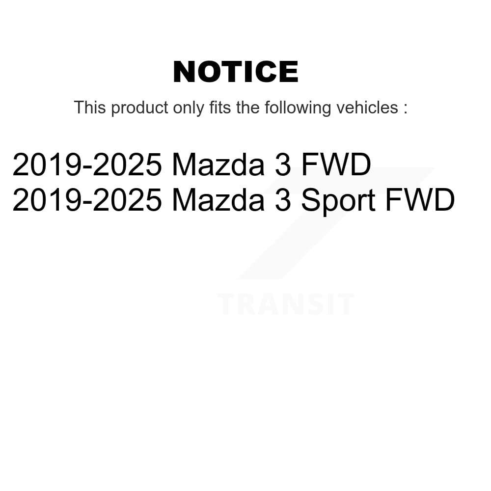 CMX - K8-102269 - Front and Rear Disc Brake Rotor Kits image 13