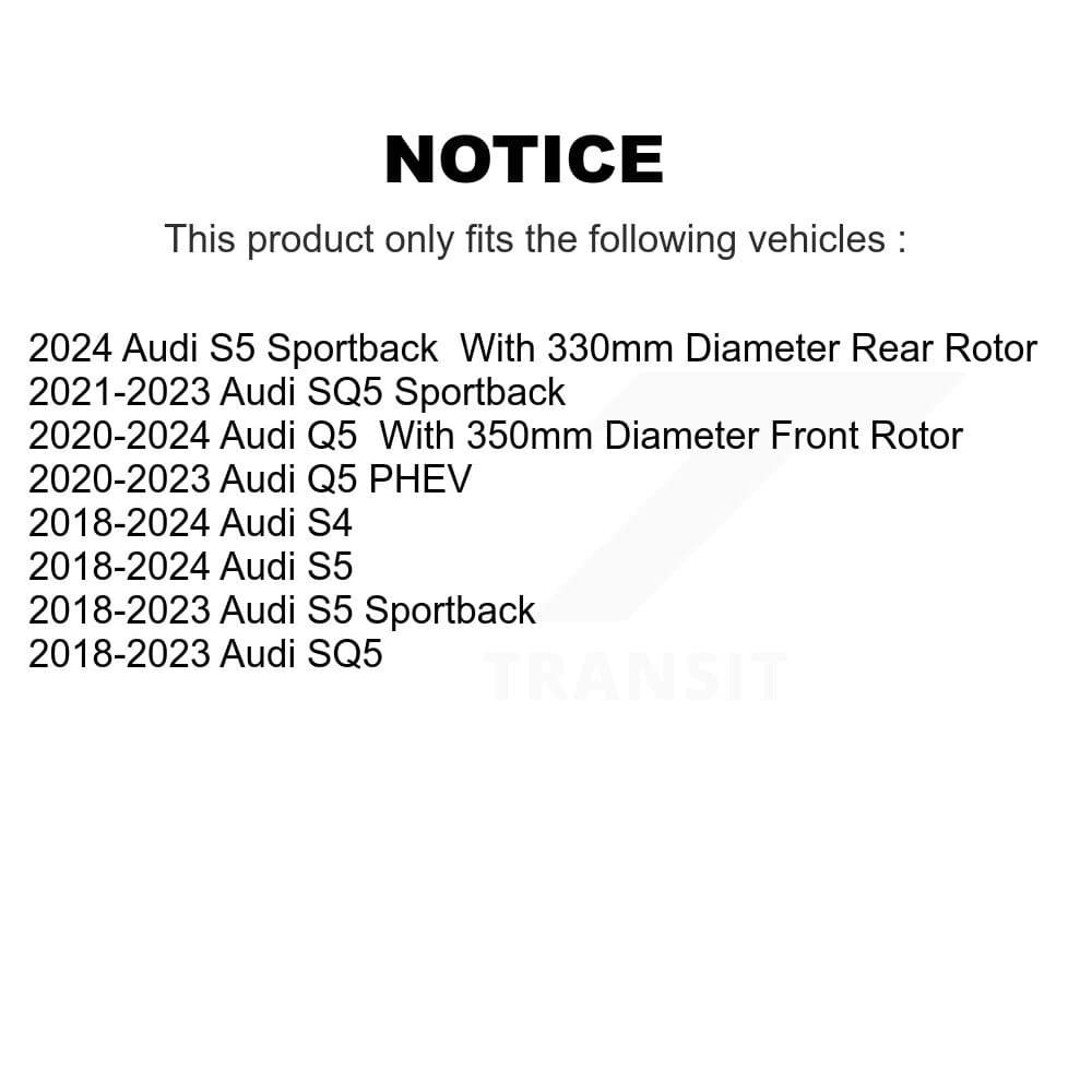 CMX - K8-102272 - Front and Rear Disc Brake Rotor Kits image 13