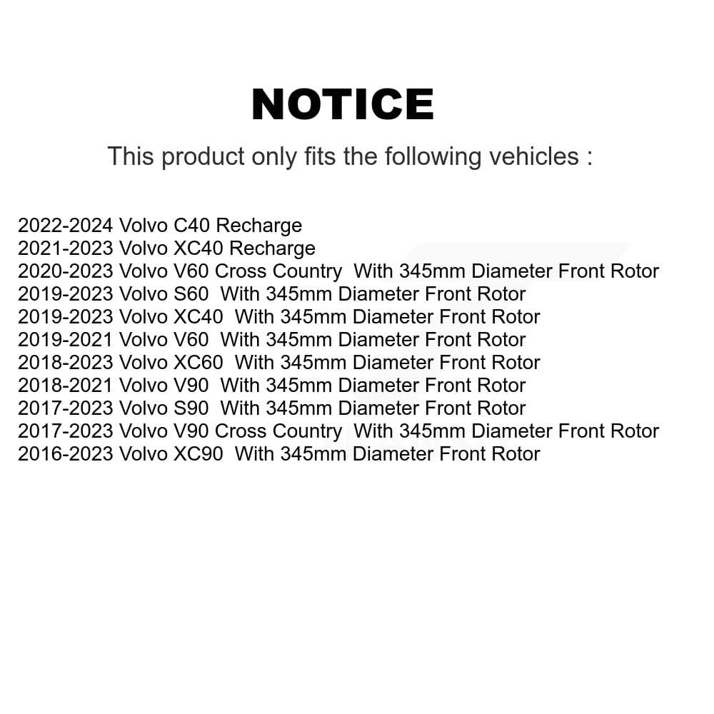 CMX - K8-102304 - Front Disc Brake Rotor Kits image 13