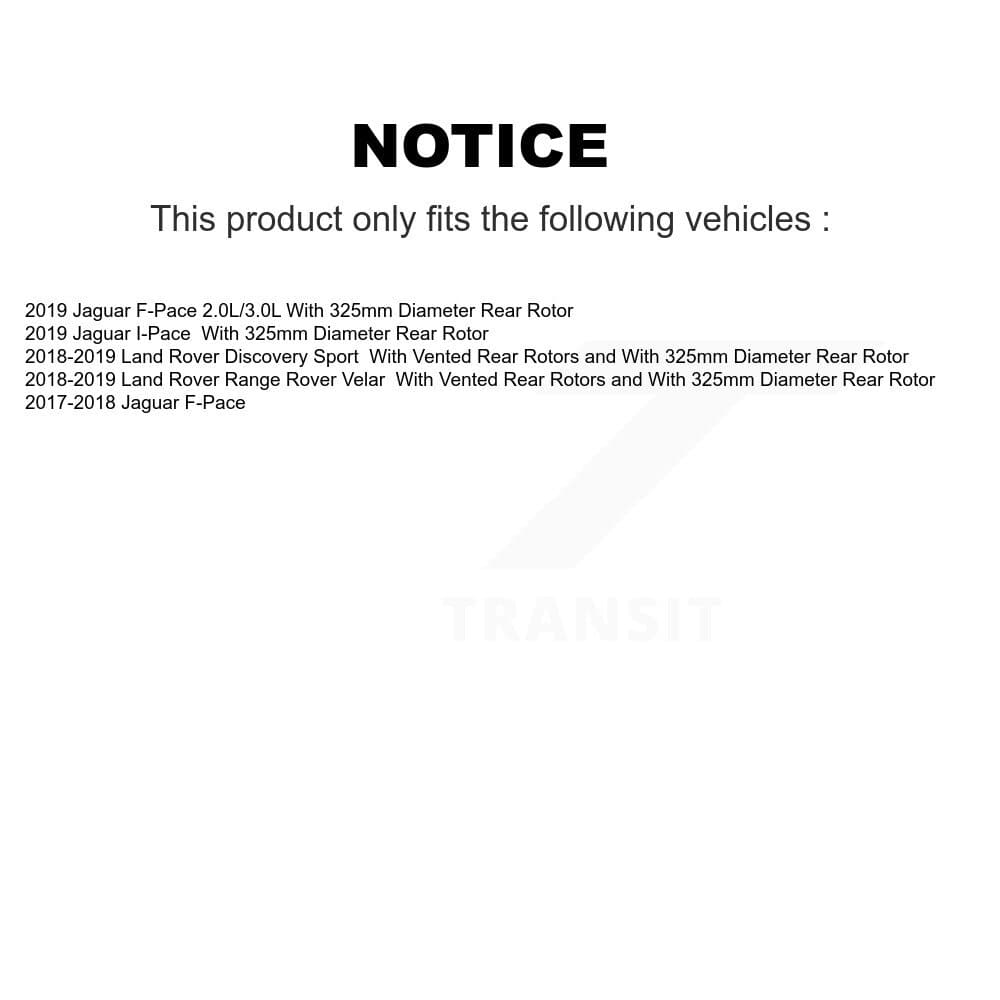 CMX - K8-102385 - Rear Disc Brake Rotor Kits image 13