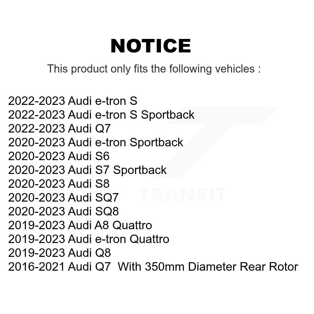 CMX - K8-102389 - Rear Disc Brake Rotor Kits image 13
