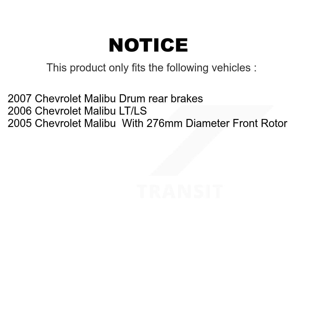 CMX - K8-102392 - Front and Rear Disc Brake Rotor Kits image 19