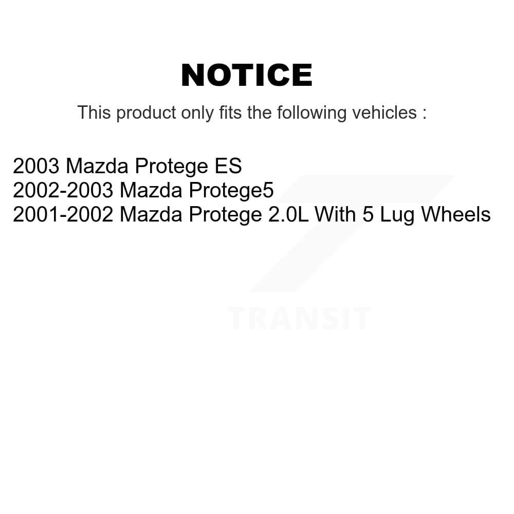 CMX - K8-102409 - Front and Rear Disc Brake Rotor Kits image 19