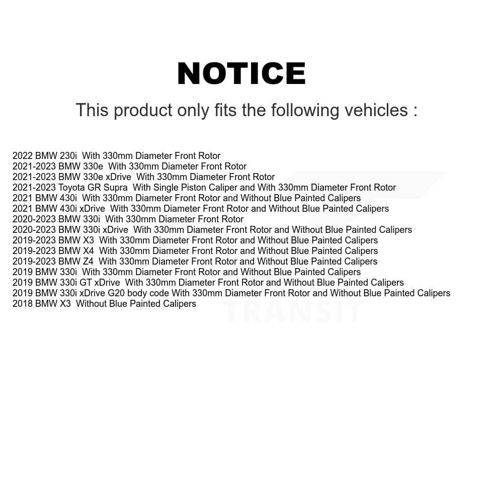 CMX - K8-102496 - Front Disc Brake Rotor Kits image 13