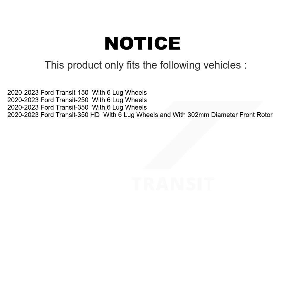 CMX - K8-102504 - Front Disc Brake Rotor Kits image 13