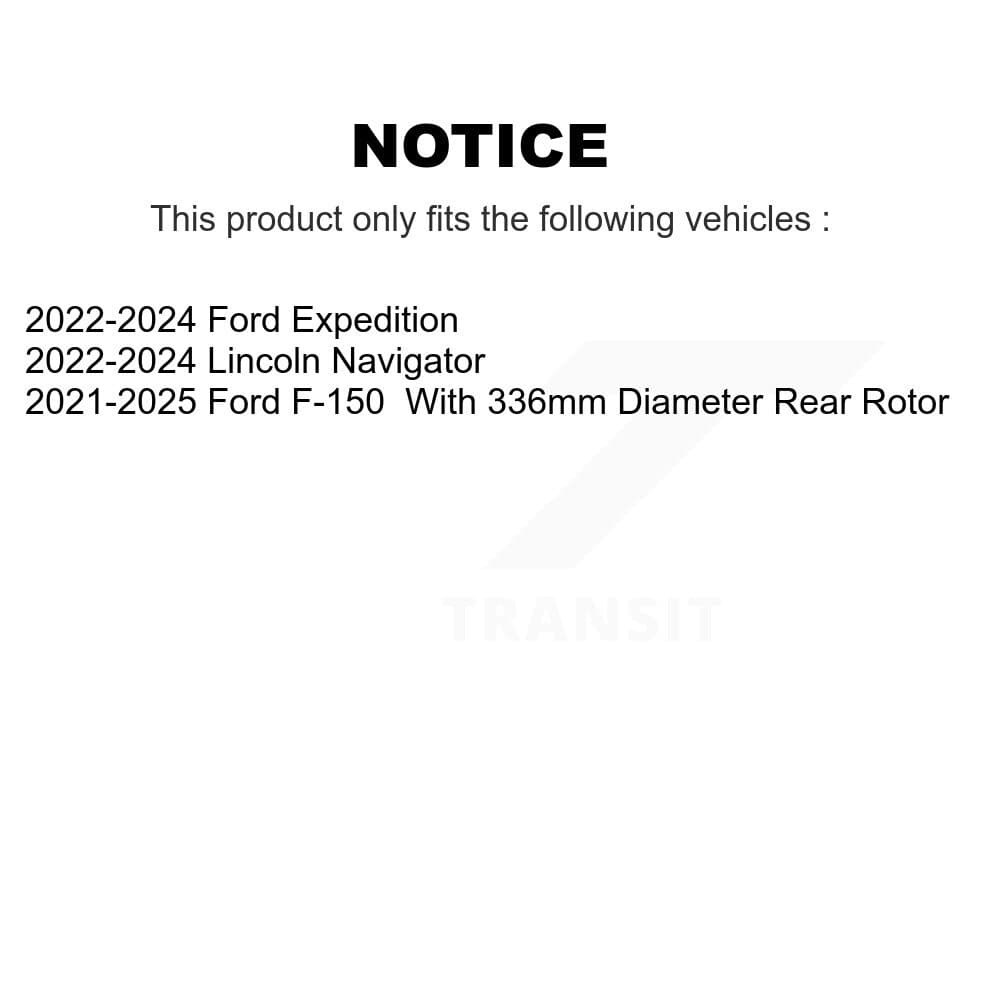 CMX - K8-102552 - Front and Rear Disc Brake Rotor Kits image 13