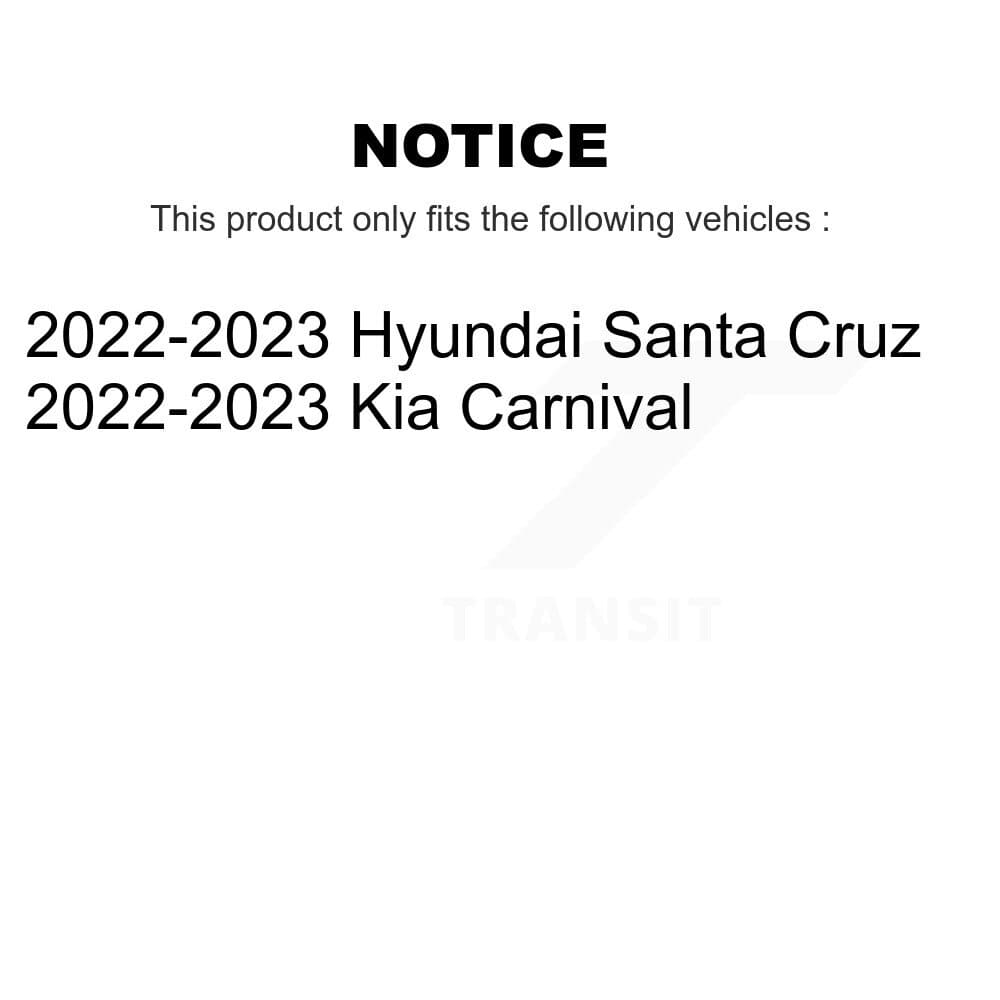 CMX - K8-102650 - Rear Disc Brake Rotor Kits image 13