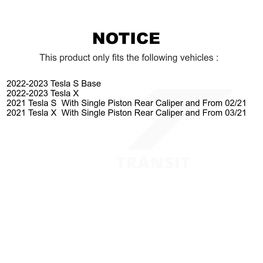 CMX - K8-102659 - Rear Disc Brake Rotor Kits image 13