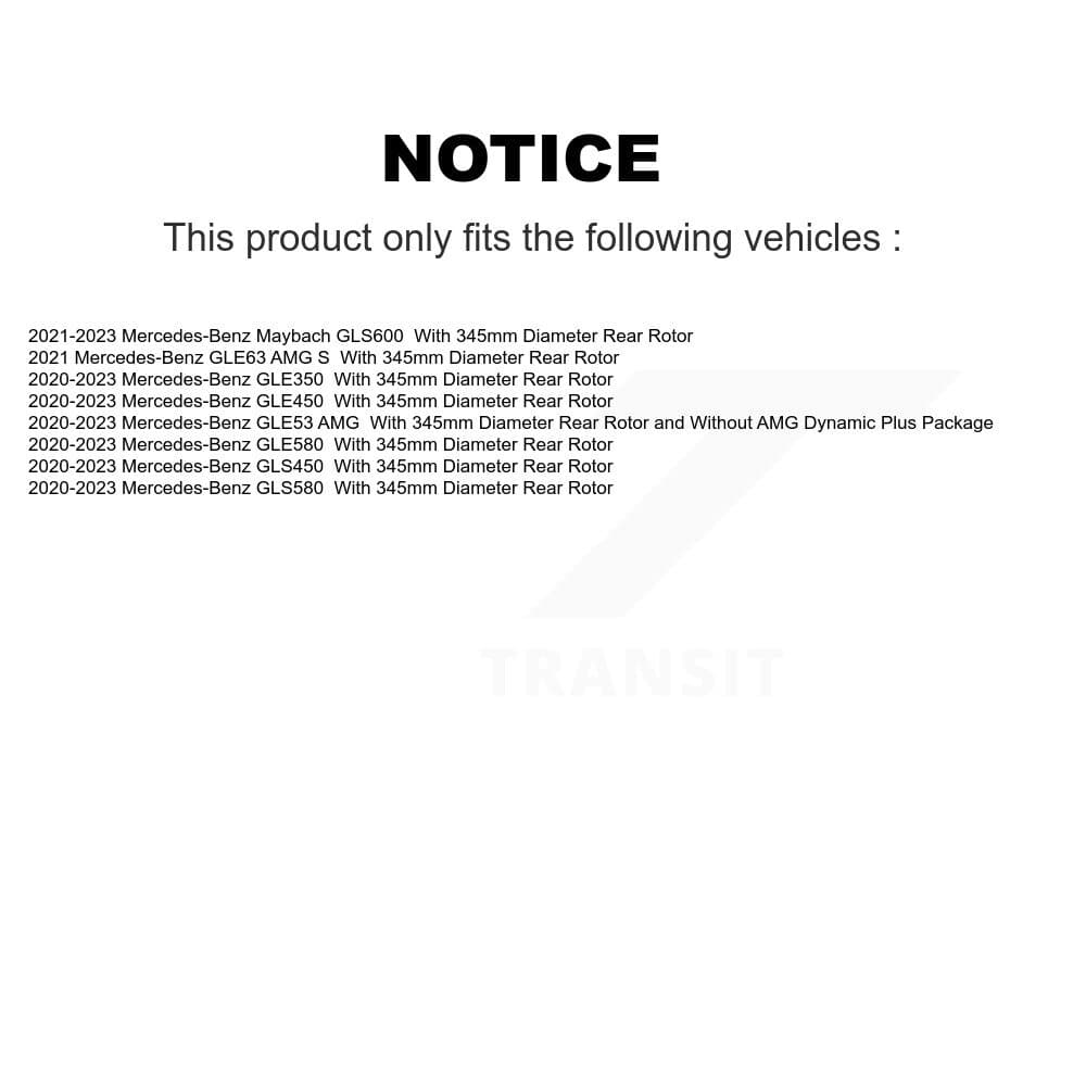 CMX - K8-102660 - Rear Disc Brake Rotor Kits image 13