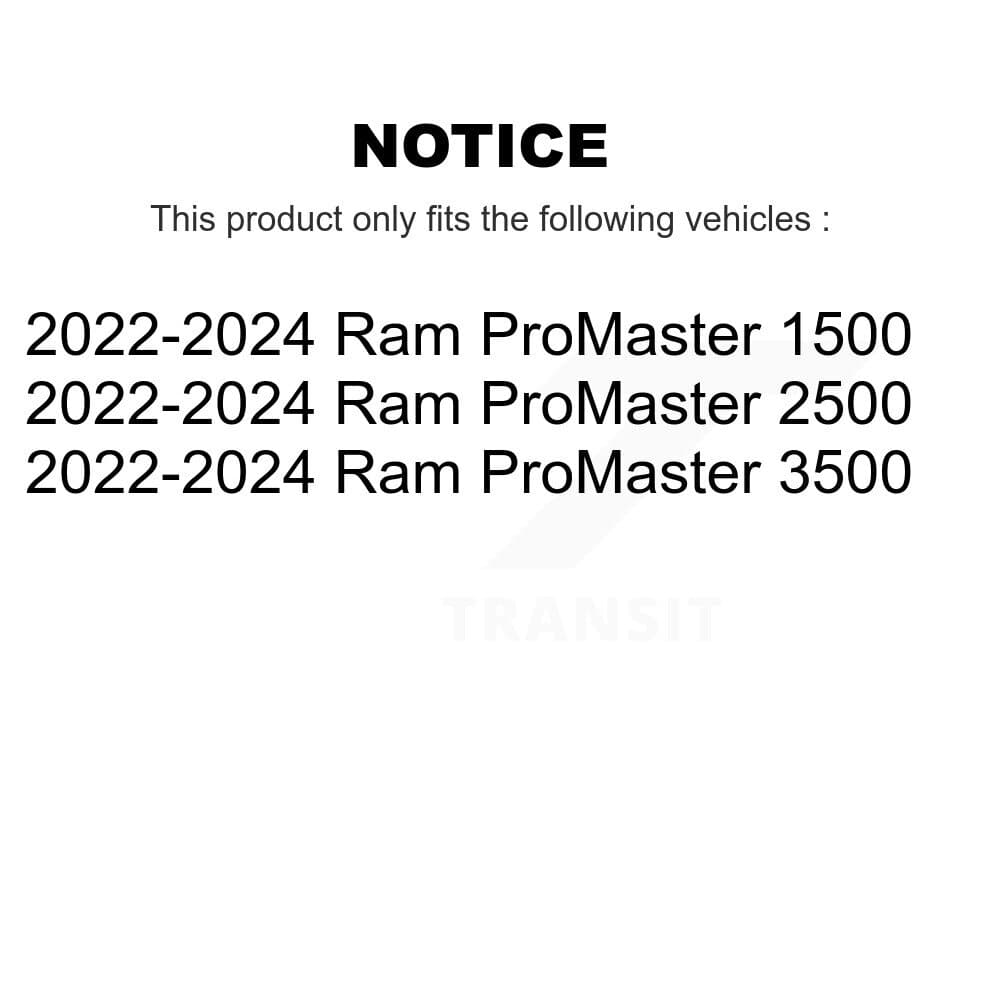 CMX - K8-102688 - Front and Rear Disc Brake Rotor Kits image 13